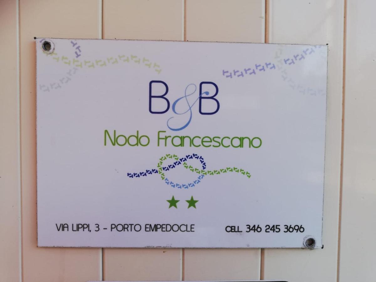 B&B Nodo Francescano Порт-Эмпедокле Экстерьер фото